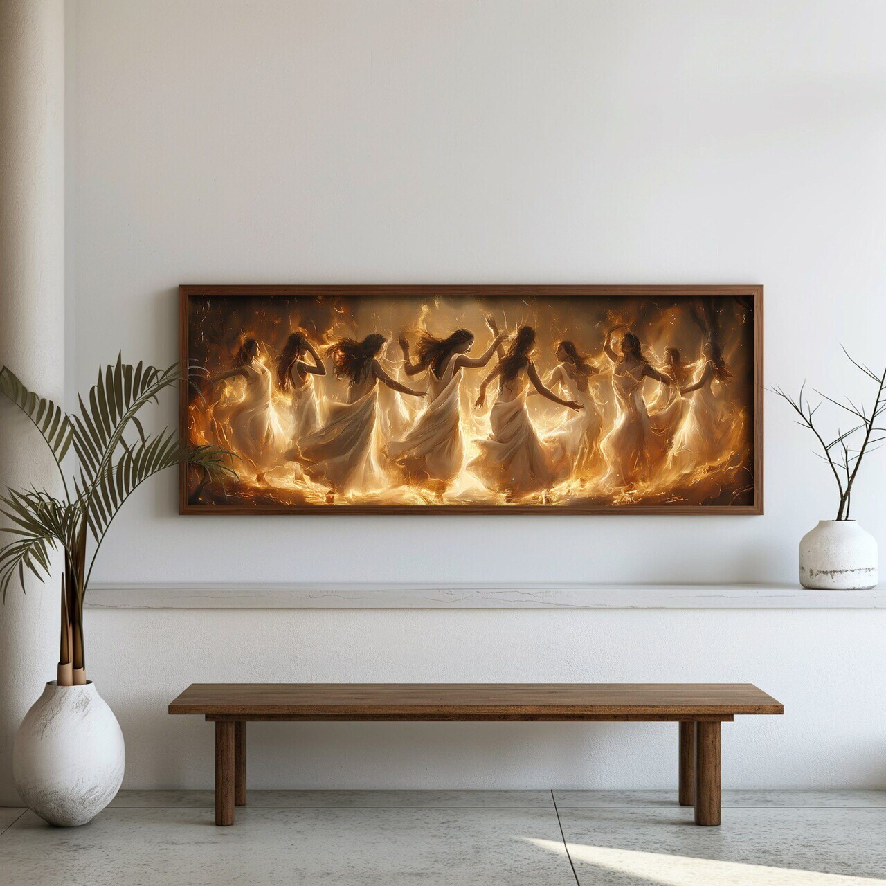 Tablou decorativ FAH073-120 MDF Lemn masiv Multicolor