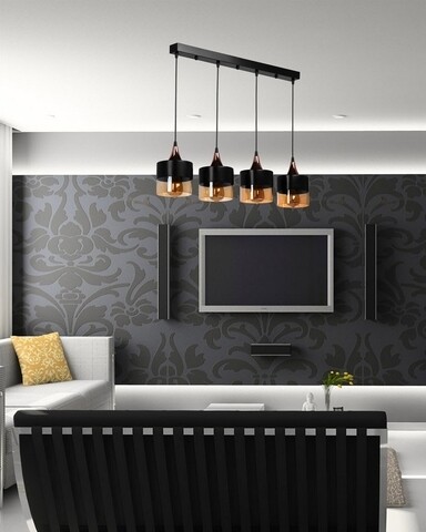 Candelabru, Luin, 8318-4, E27, 60 W, metal Luin