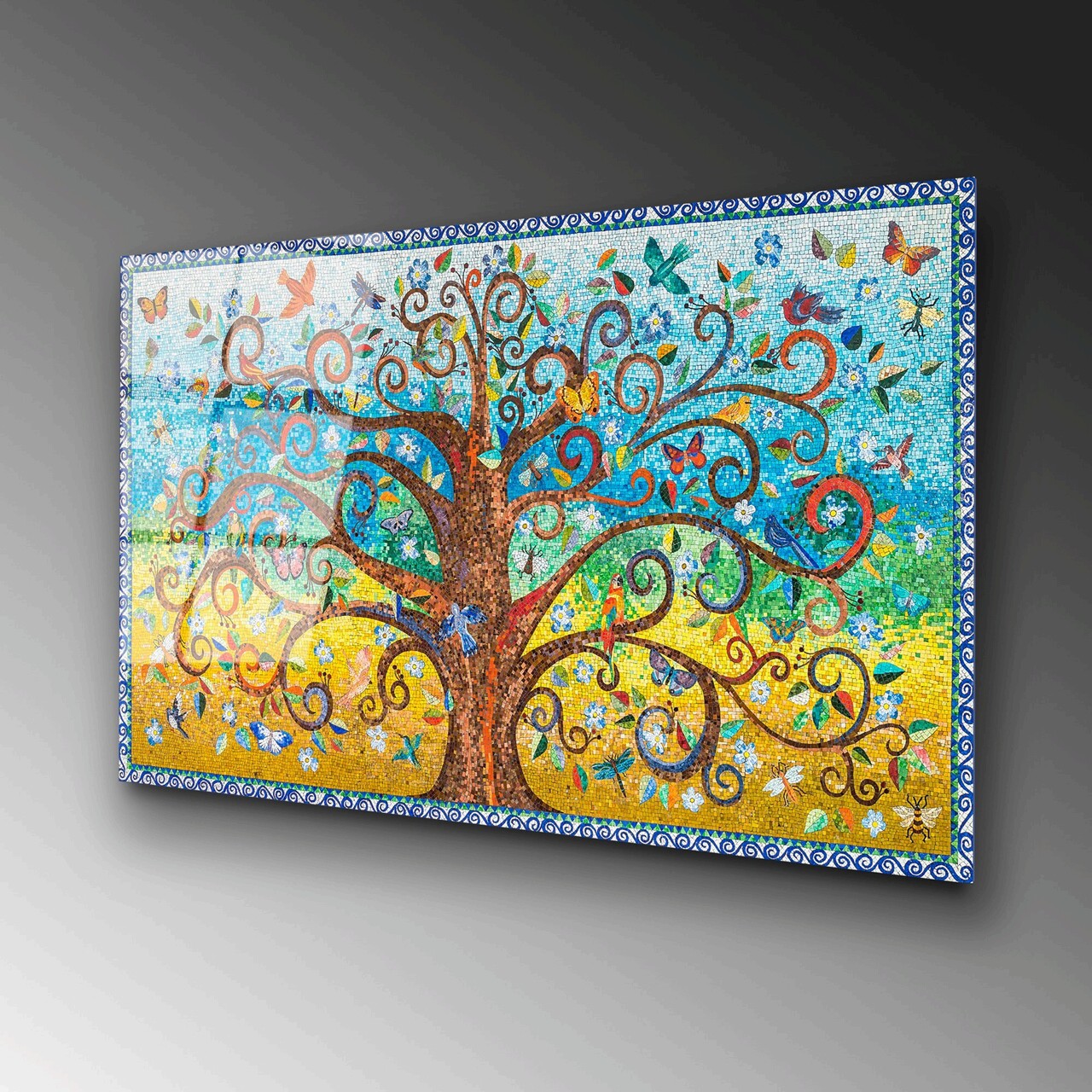 Tablou decorativ, UV-211 70 x 100, 70 x 100 cm, Multicolor - view 5