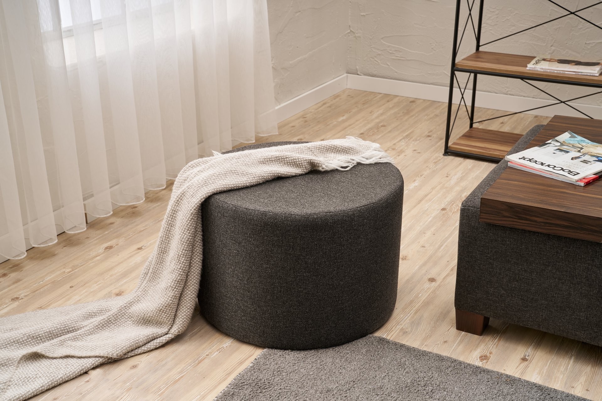 58x42x58 cm, Antracit