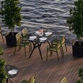 Set scaune 4 piese, Tilia, Louise Xl, Kaki