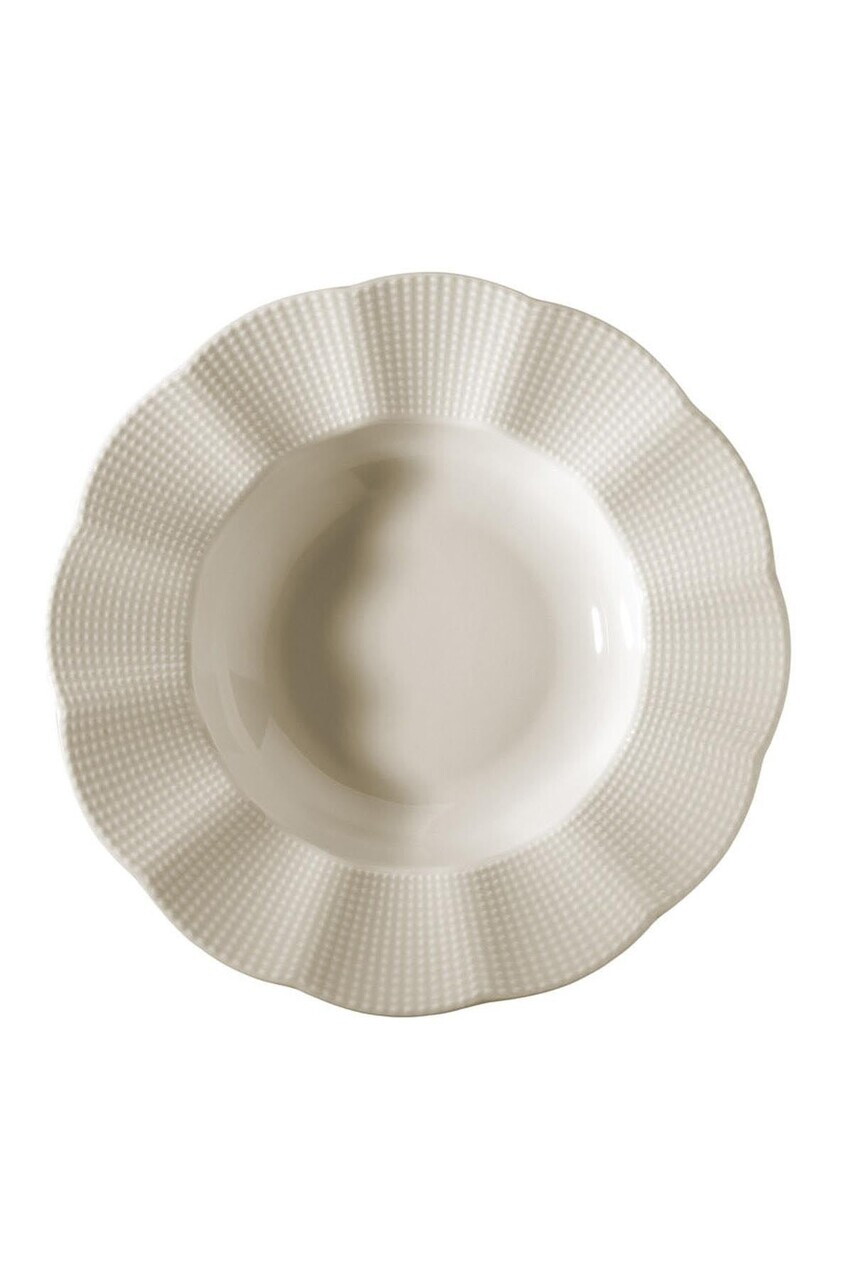 Serviciu de masa, Hermia, 710KTP9735, Portelan, Farfurie: 22 cm (6 bucăți), Alb - view 9