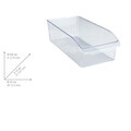 Organizator frigider, Wenko, Fridge Organizer M, 31 x 15 x 9.5 cm, plastic, transparent
