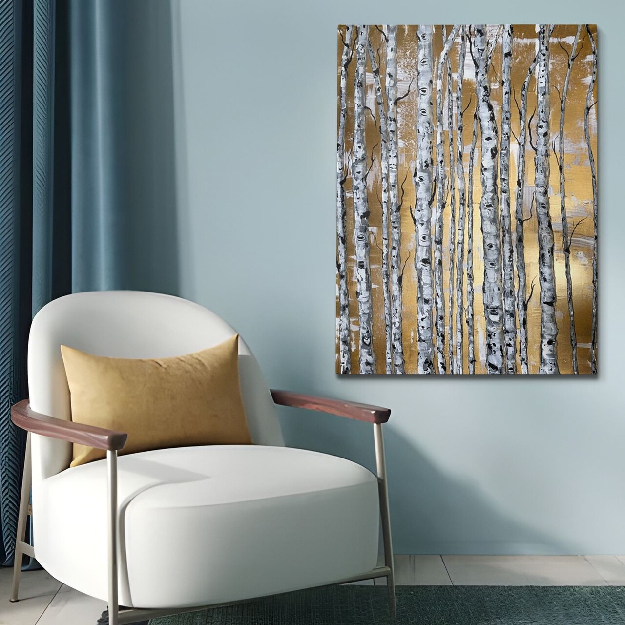 Tablou decorativ KNV10091 Cadru: 100% LEMN (grosime: 3 cm) Multicolor