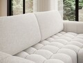 Coltar extensibil dreapta 4 locuri ELTAP, Bon-218, Bonett, 250x175x92 cm, lemn/poliester, alb