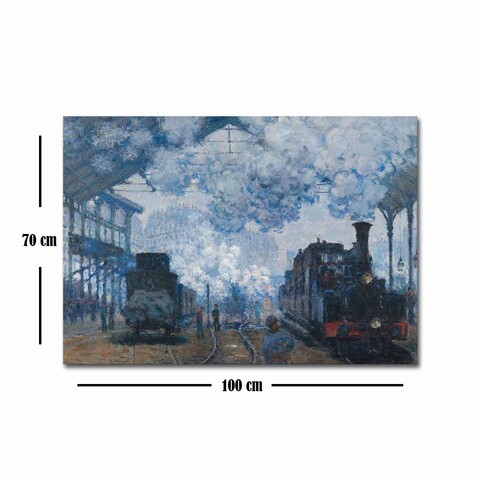 Tablou decorativ, 70100FAMOUSART-005, Canvas, 70 x 100 cm, Multicolor