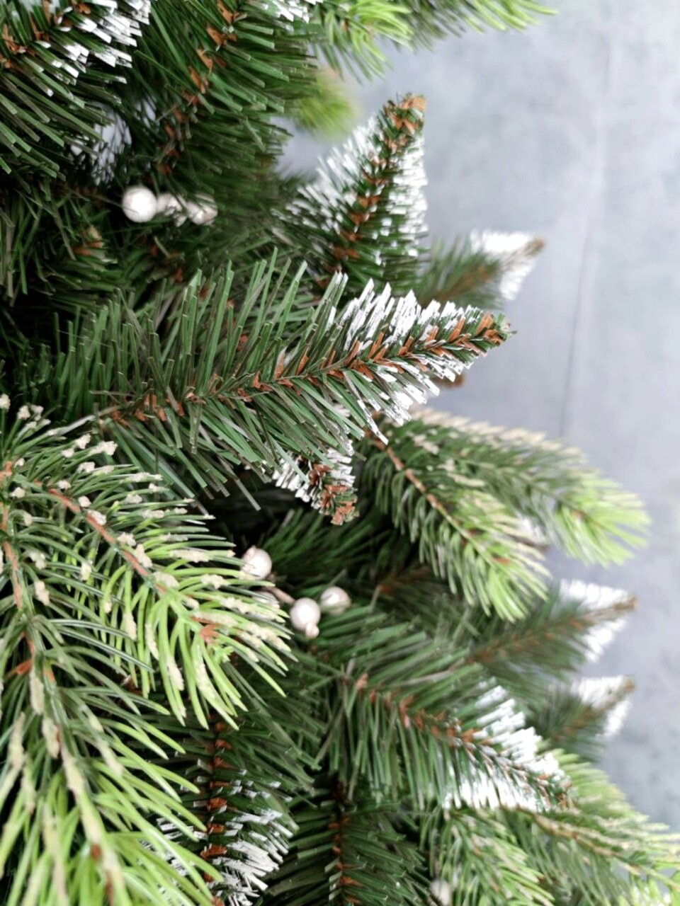 Brad artificial Christmas Deluxe by Sersimo, Diamant, 2D+3D, 200cm — imaginea 16