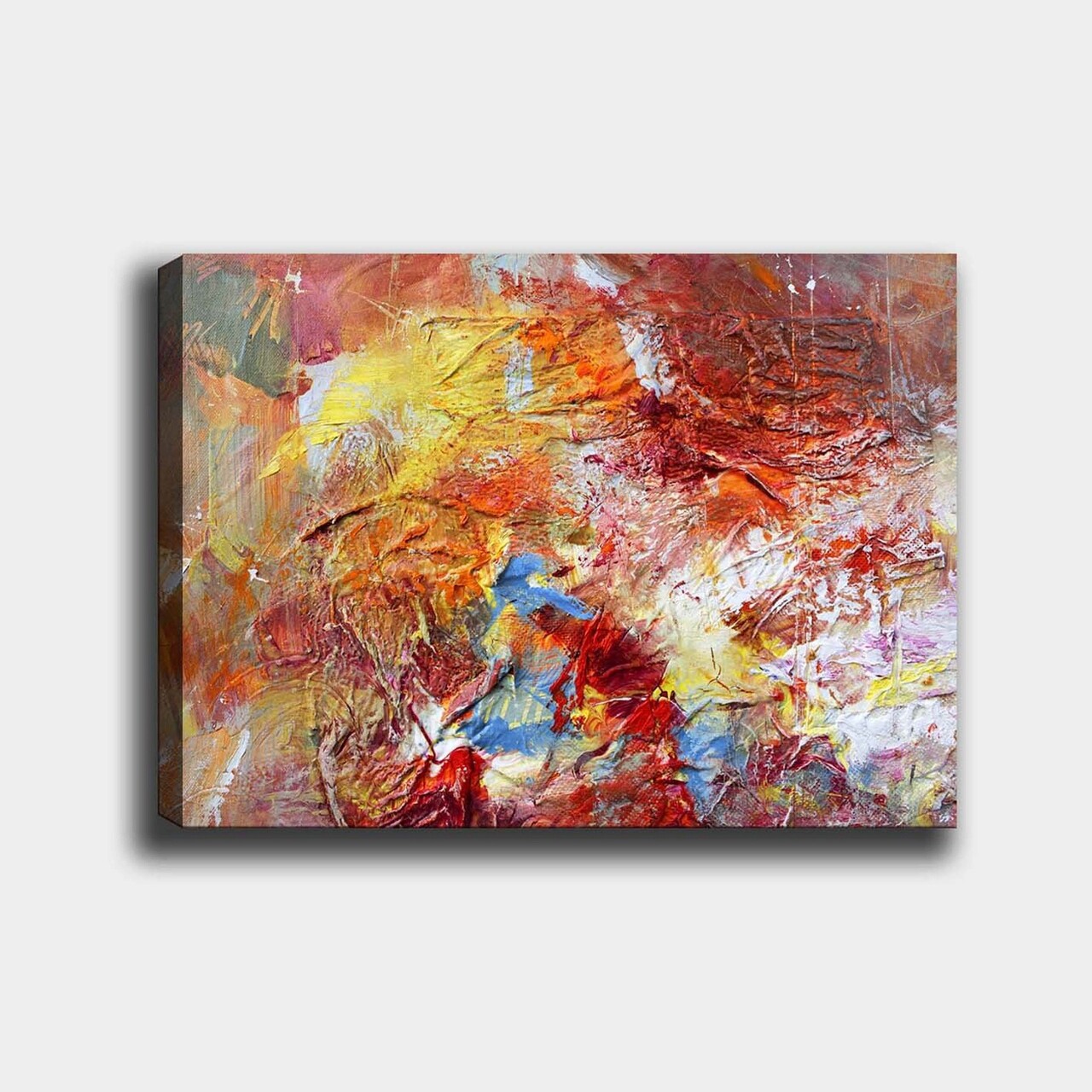 Tablou decorativ, 93873286_70100, Cadru: 100% LEMN (grosime: 3 cm), Multicolor - view 2