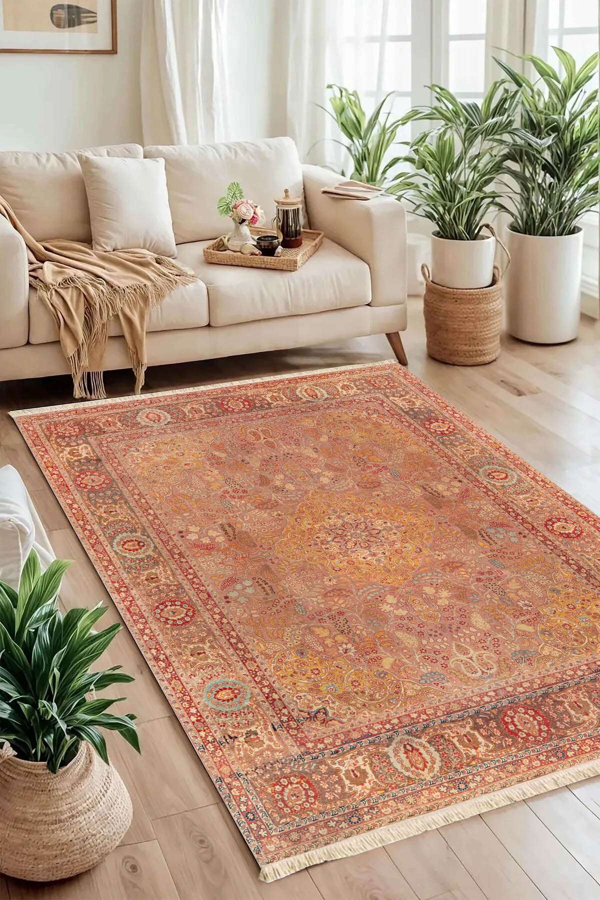 Covor, 159, 120x180 cm, Bumbac, Multicolor