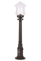 Lampadar de exterior, Avonni, 685AVN1271, Plastic ABS, Negru