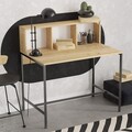 Birou, Elegance, Dustin, Stejar safir / negru