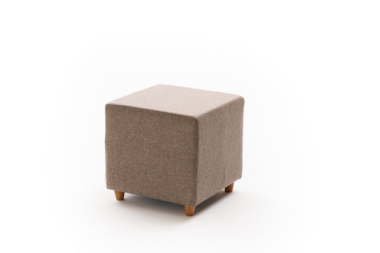 Taburet, Atelier del Sofa, 825BLC5167, Lemn, Maro - view 4
