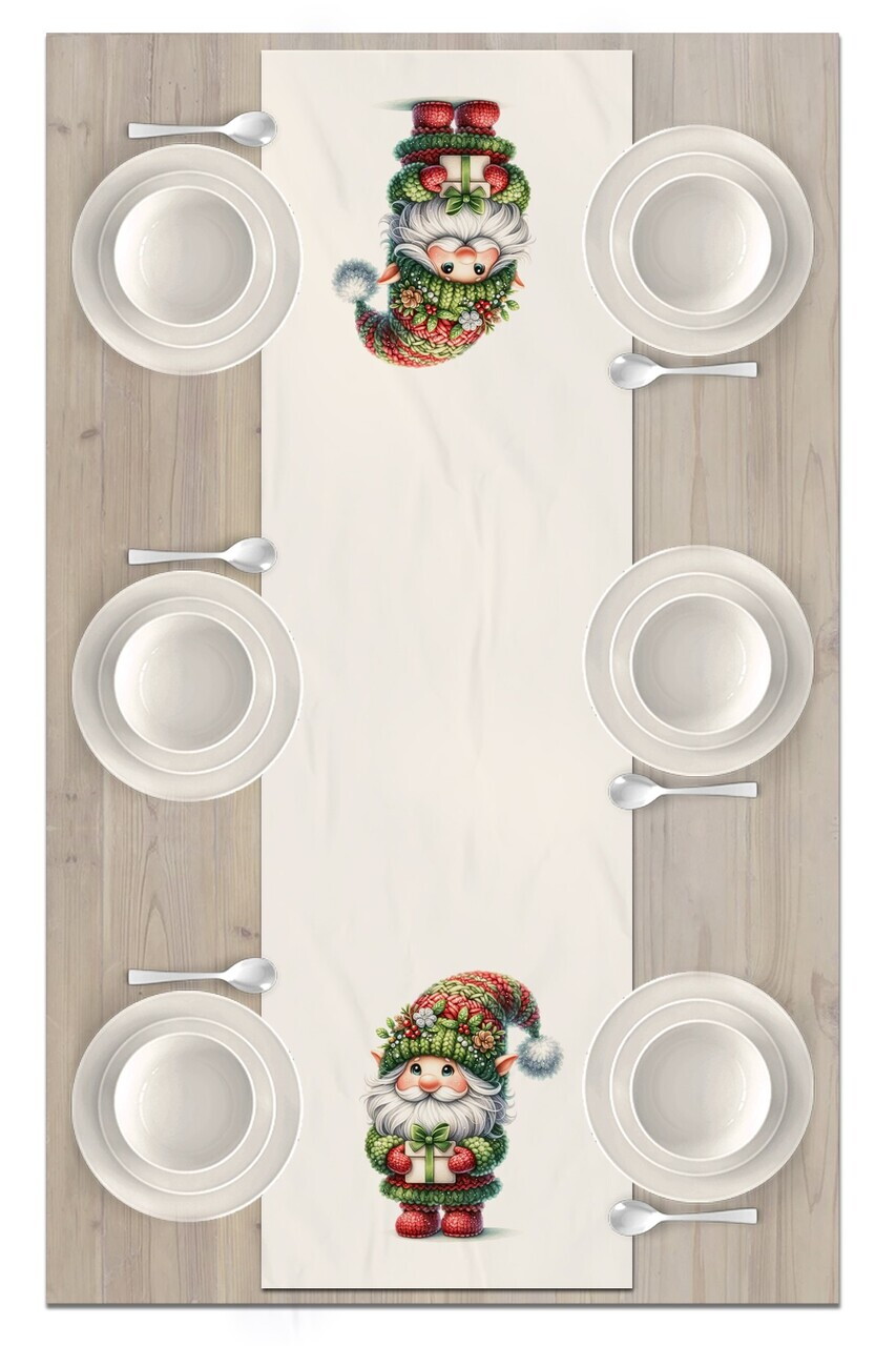 Traversa de masa, Artrunchrst-214, 40x135 cm, Poliester, Multicolor — imaginea 2