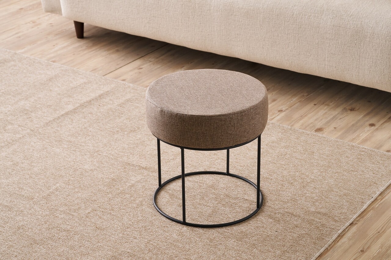 Taburet, Atelier del Sofa, 825BLC5141, Metal, Maro - view 2