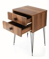 Masuta pentru living Melinos, Kalune Design, 45x35x70 cm, natural
