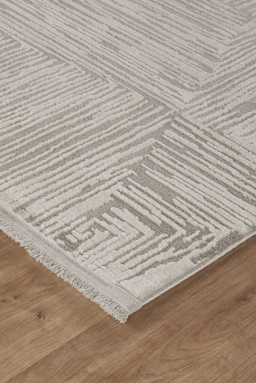 Covor, Marla 2003, 60x100 cm, 60% POLIPROILENĂ/40% POLIESTER, Gri — imaginea 4