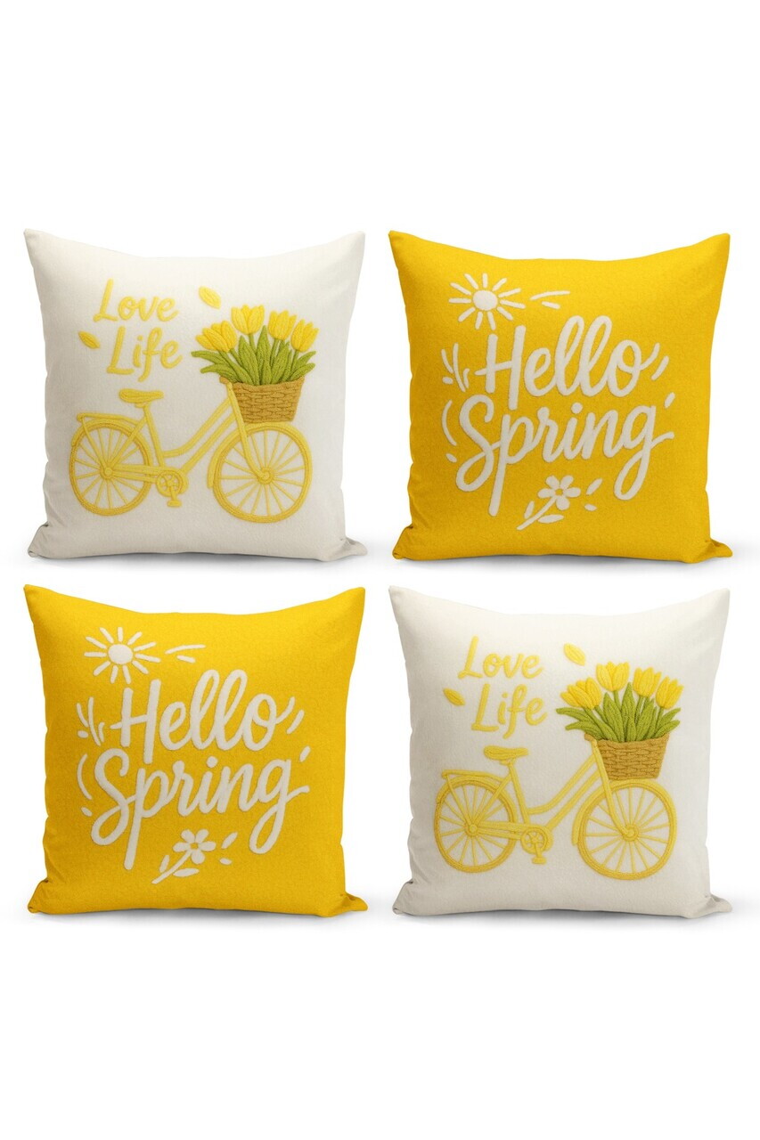Set fete de perna, Artpnchset4-37, Poliester, Multicolor — imaginea 2