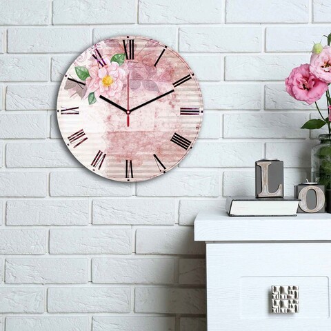 Ceas de perete, 3030ms-099, mdf, ø30 cm, multicolor