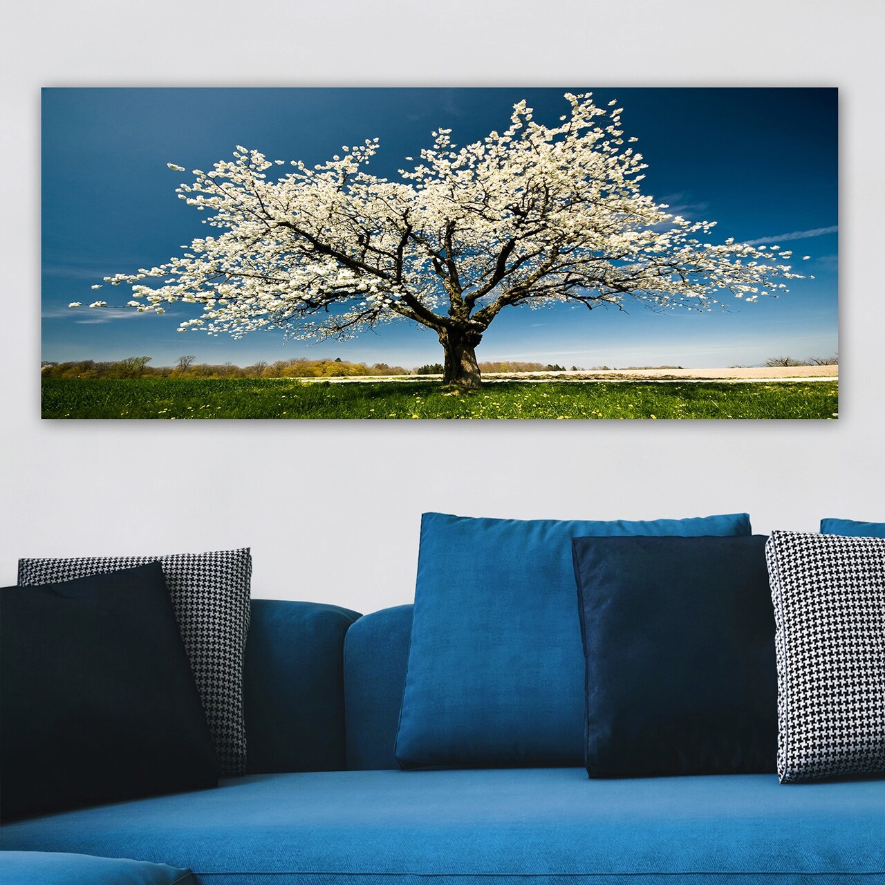 Tablou decorativ YTY1233464_50120 Cadru: 100% LEMN (grosime: 3 cm) Multicolor