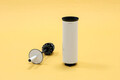 Perie de toaleta cu suport, Brabantia, Profile White, 12.5x11.5x43 cm, otel, alb
