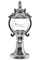 Lampa de exterior, Avonni, 685AVN1344, Plastic ABS, Maro