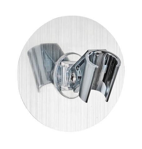 Suport autoadeziv pentru furtunul de dus, wenko, static-loc® osimo, 9.5 x 6.2 x 9.5 cm, plastic