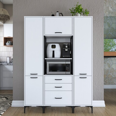 Dulap multifunctional, Rani, JE145, Alb