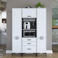 Dulap multifunctional, Rani, JE145, Alb