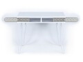 Birou Mingitav Illia No.1, 96 x 51 x 75 cm, PAL/metal, alb