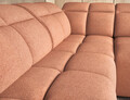 Coltar extensibil stanga 4 locuri ELTAP, LT-24XIL, Falconn, 258x208x107 cm, lemn/poliester, portocaliu