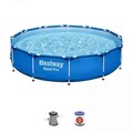 Piscina cu pompa de filtrare Bestway Steel Pro, 366x76 cm, PVC