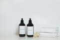 Set dozator de sapun, Trove, Trovess1, Plastic, Negru