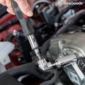 Cheie tubulara universala cu accesorii, Uniscrew InnovaGoods, Ø2.5x5 cm