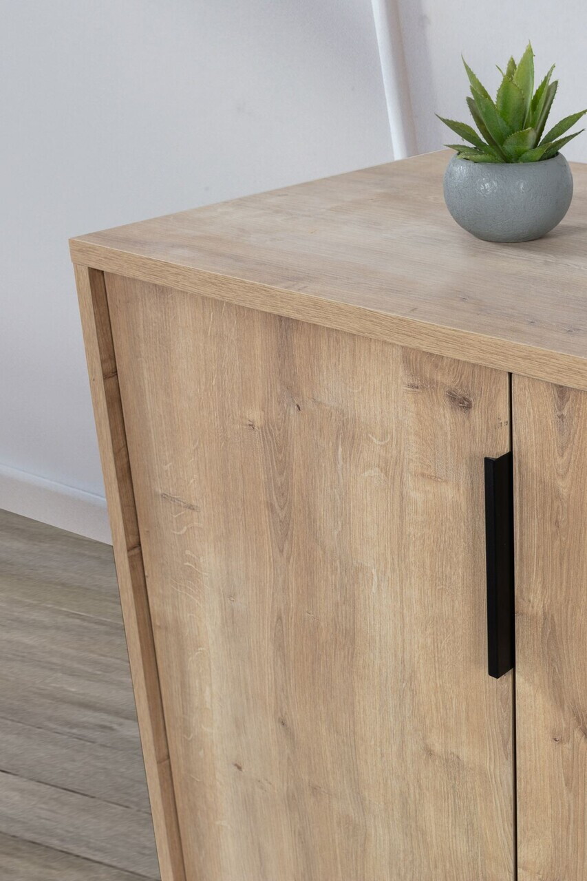 Consola, Hanah Home, Sırma 4514, 150x82x44 cm, PAL, Maro — imaginea 5