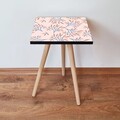 Masuta, Leona, Shp169, 35x42x35 cm, Somon / Albastru Marin
