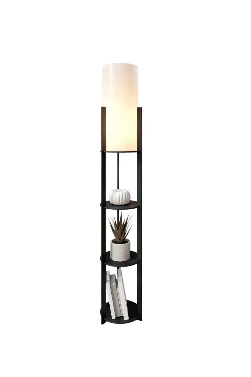 Lampadar, L'essentiel Maison, 666PTR1146, Negru - view 2