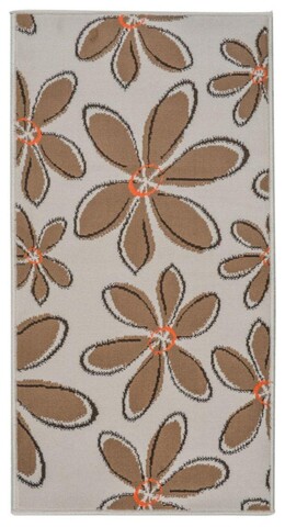 Covor crem, decorino, 160x230 cm, polipropilena, bej/maro
