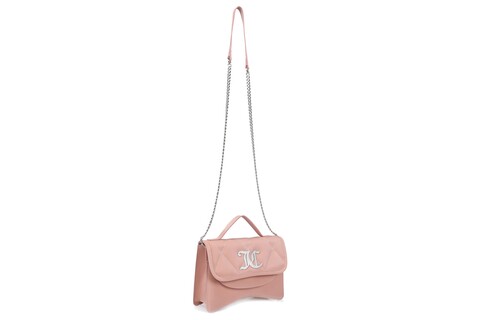 Geanta juicy couture 327, 23x7x17 cm, piele ecologica, roz