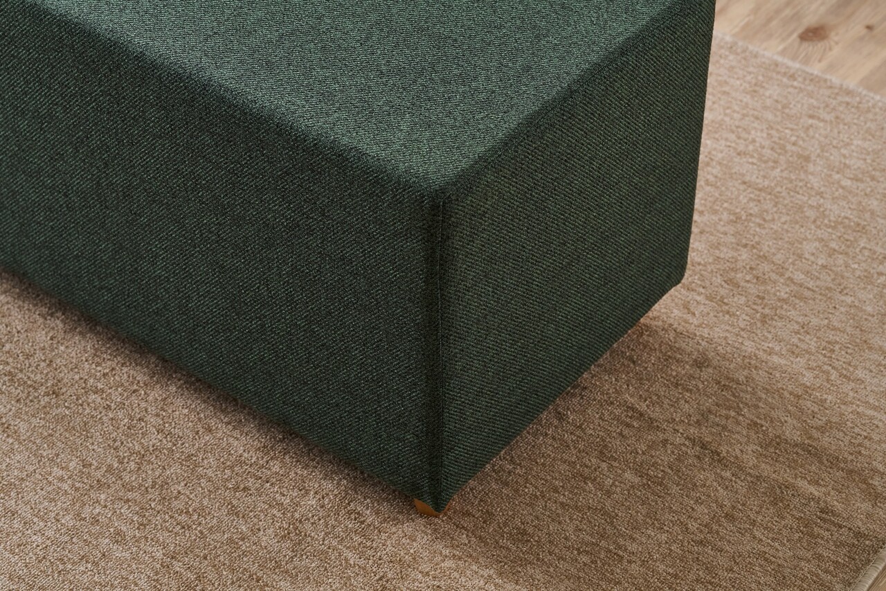 Taburet, Atelier del Sofa, 825BLC5183, Lemn, Verde - view 3
