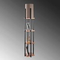 Lampadar, Lampana, 211LMP1104, Metal, Negru/Cupru