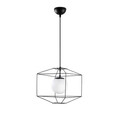 Lustra, Fulgor, 942FLG2146, Metal, Alb/Negru