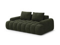 Canapea 3 locuri, Linz, Cosmopolitan Design, 200x100x84 cm, catifea, verde
