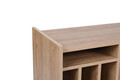Comoda TV, Mod Design, Astana, 150x40x62 cm, Stejar / Negru