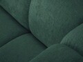 Canapea semirotunda 3 locuri, Lupine, Micadoni Home, BL, 322x135x70 cm, poliester chenille, verde