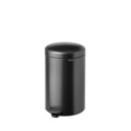 Cos de gunoi cu pedala, Brabantia, NewIcon, 20 L, 38x29x46.7 cm, otel, gri inchis