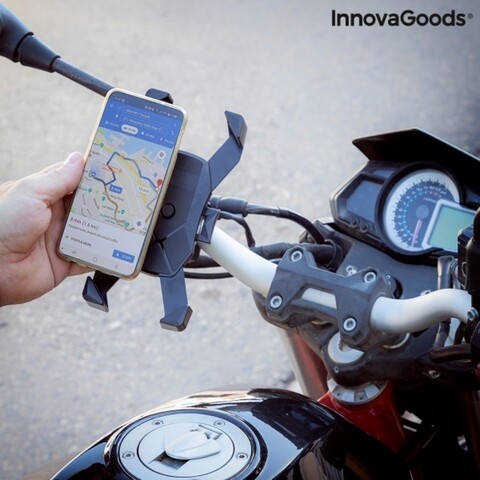 Suport automat pentru telefon cu prindere pe ghidon bicicleta, moycle innovagoods