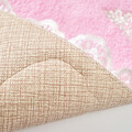 Set covorase de baie 2 piese, Alanur Home, Zara, Poliester, Roz