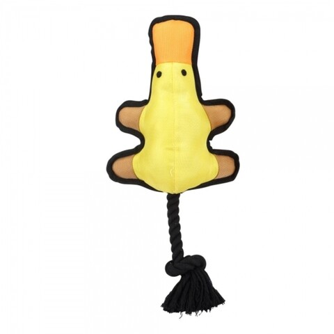 Jucarie pentru catei, heart homies, duck, plastic, multicolor