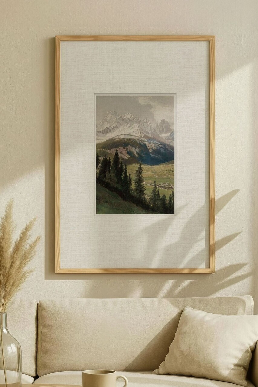 Tablou decorativ Tvh-11 MDF Lemn masiv (Grosime: 2 cm Multicolor