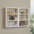 Raft de perete, Puqa Design, Hexa, Alb